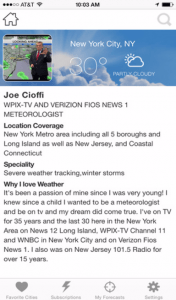 Blizzard Warning FiOS1 News Weather Long Island