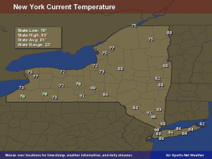 NY STATE TEMPS 2PM