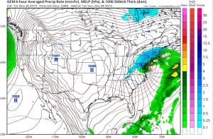 gem240 weather forecast models