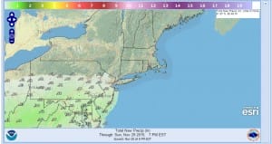 precip northeast ski resorts