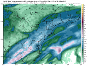 namprecip forecast models long island weather