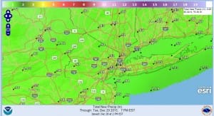 rainfall winter weather advisory
