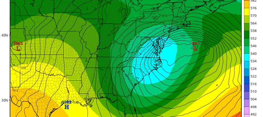 European Model Major Storm
