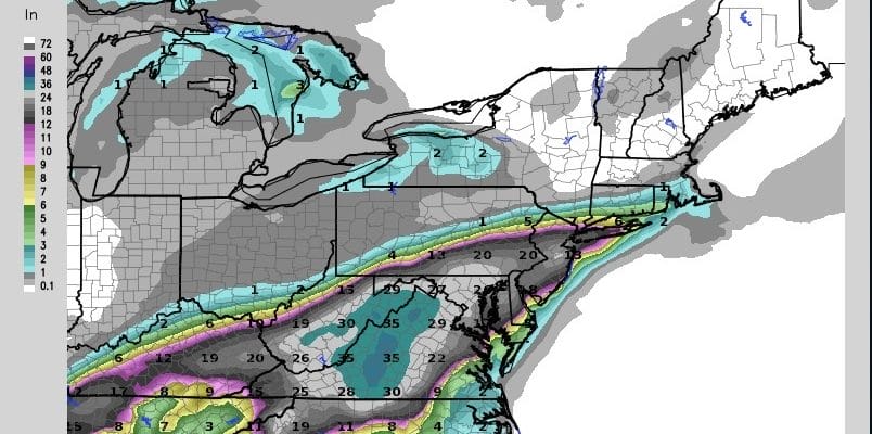 snowfall forecast