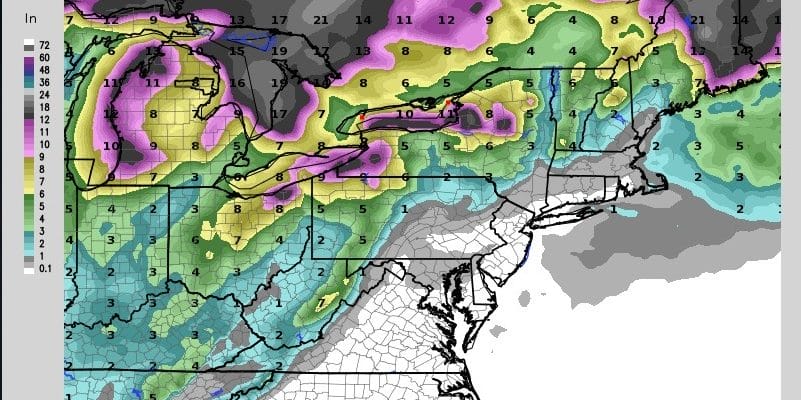 snow forecast ski resorts