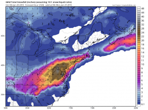 gemsnow GFS MODEL REMAINS BULLISH FOR SNOW