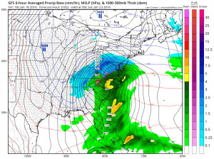 gfs102 Cold Temperatures Dry Through Friday
