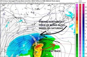 coastal flooding beach erosion