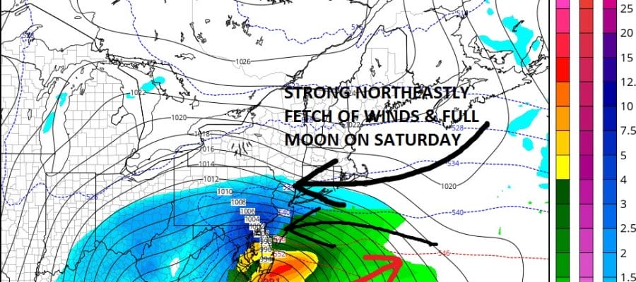 coastal flooding beach erosion