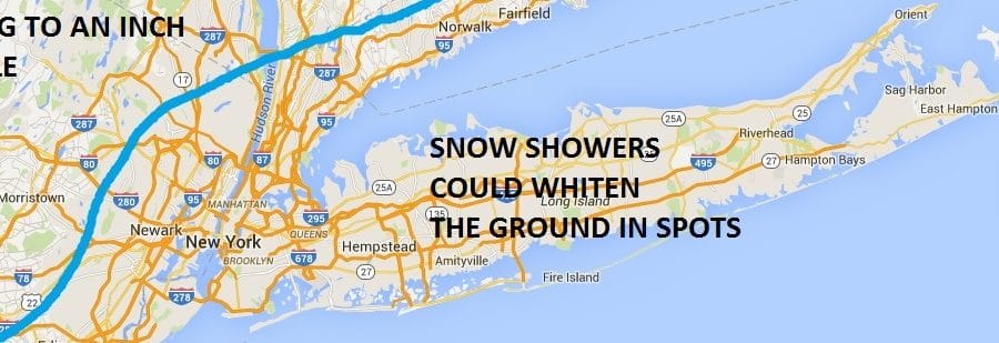 long island snow
