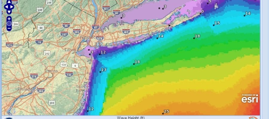 major coastal flooding snowfall forecast
