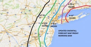 SNOW Snowfall Estimates Raised