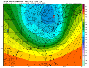 Euro Model Shifts Major Storm West