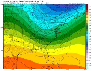 euro144 Euro Model March Snow Threat