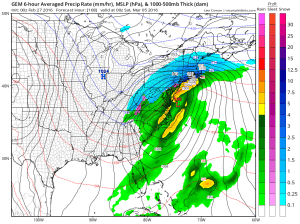 gem168 Weather Models Overnight