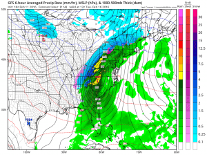 gfs114 Weather Models