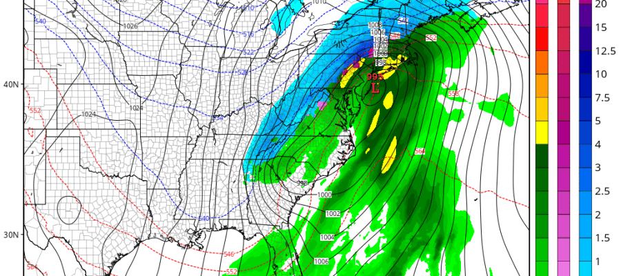 GFS Long Range Model Storm Signals