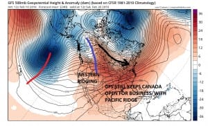 gfs240 Winter Weather Pattern