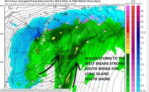 gfs90 Coastal Flooding Risk
