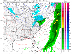 gfs96 Snow Possibility Wednesday