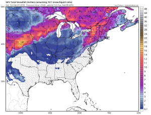 gfssnow ncep models