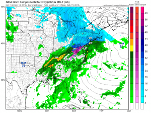 nam21 Snow Ice Forecast Raising Estimates