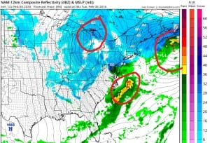 nam65 Weekend Forecast Snow Conundrum 