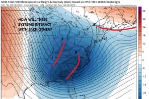 nam66 Weekend Forecast Snow Conundrum 