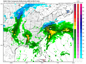 Euro Model Shifts Major Storm West