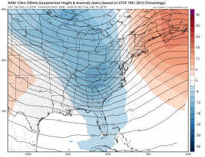 nam84 Snow Ice Rain coming Monday