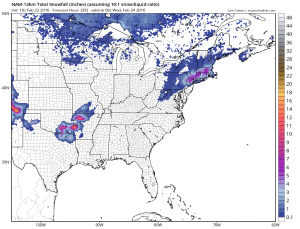 namsnow Mixed Precipitation Tuesday