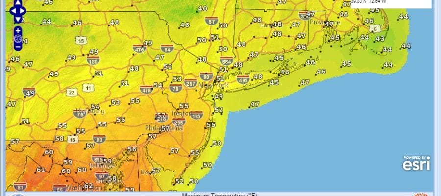 Springlike Weekend Weather
