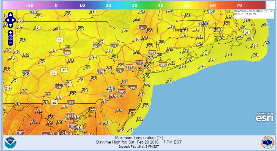 Spring Weather Weekend