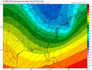 euro120 Weather Models Bullish Noreaster March Snow