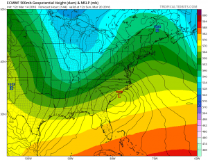 euro144 Euro Model Shifts Colder Snow Bullish