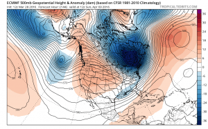 Cold April Weather Coming