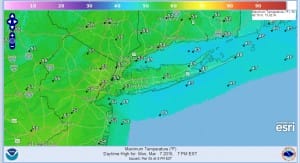 monday Rising Temperatures 