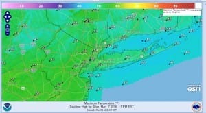 monday Winter Spring Transition Underway