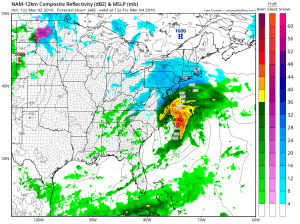 nam48 Windy Colder Snow Threat Looms