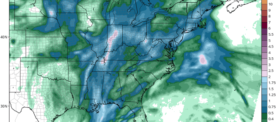 Spring Forward Onshore Flow