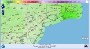 precip Rain Monday Morning