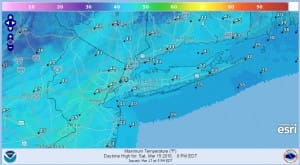 saturday Weekend Colder Snow Threat Sunday