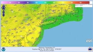thursday Strong Winds Return Saturday Night