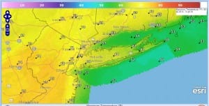 wednesday Rising Temperatures 