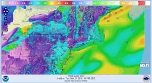 wind Strong Winds Return Saturday Night