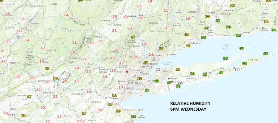 Fire Risk High Thursday