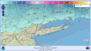SNOW Snowfall Forecast Biggest Of 2016 For Some Areas!