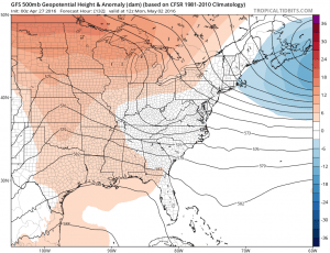 gfs132 Joestradamus Weather Outlook More Blocking