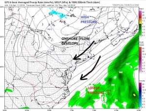 gfs48 Dry Cool Weather Warmer Weekend