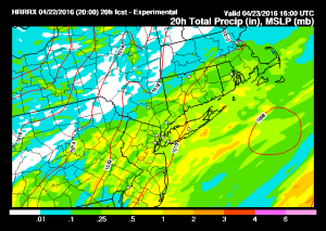 HRRR Model Delays Saturday Sunshine